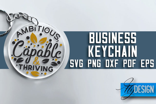 Business Keychain SVG Design | Business Quotes Design | SVG File SVG Fly Design 