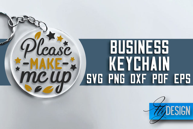 Business Keychain SVG Design | Business Quotes Design | SVG File SVG Fly Design 