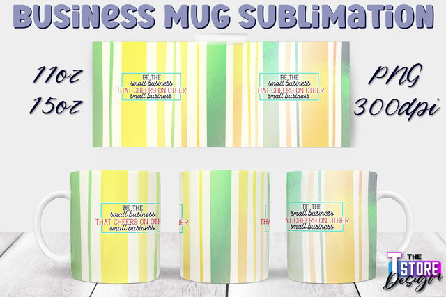 Business Mug Sublimation | 11 oz 15 oz Mug | PNG File Sublimation The T Store Design 