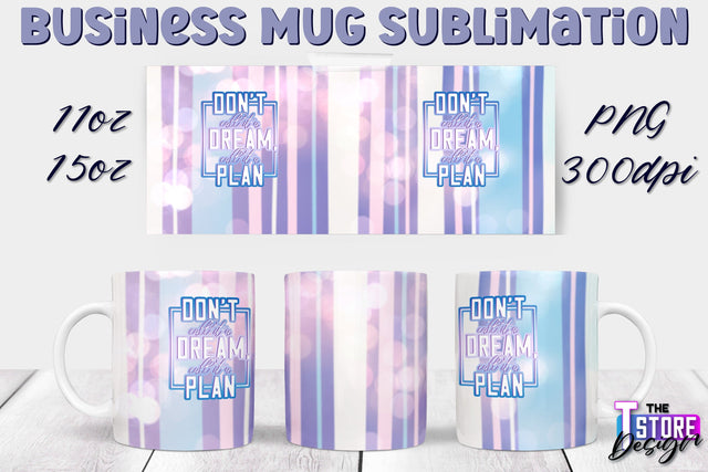 Business Mug Sublimation | 11 oz 15 oz Mug | PNG File Sublimation The T Store Design 