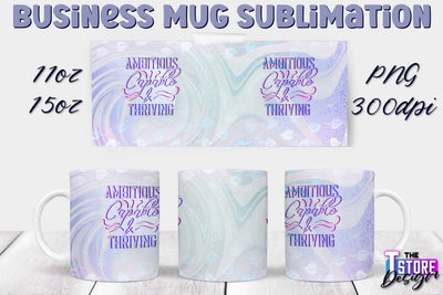 Business Mug Sublimation | 11 oz 15 oz Mug | PNG File Sublimation The T Store Design 