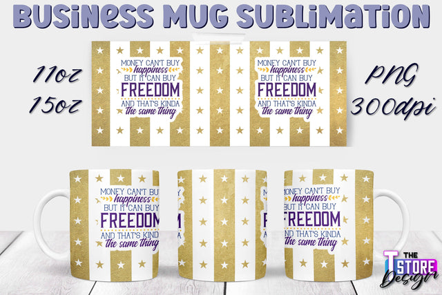 Business Mug Sublimation | 11 oz 15 oz Mug | PNG File Sublimation The T Store Design 