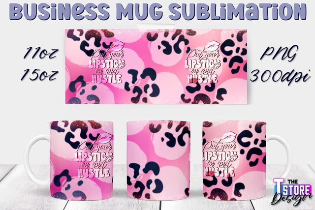 Business Mug Sublimation | 11 oz 15 oz Mug | PNG File Sublimation The T Store Design 