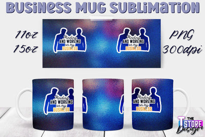 Business Mug Sublimation | 11 oz 15 oz Mug | PNG File Sublimation The T Store Design 