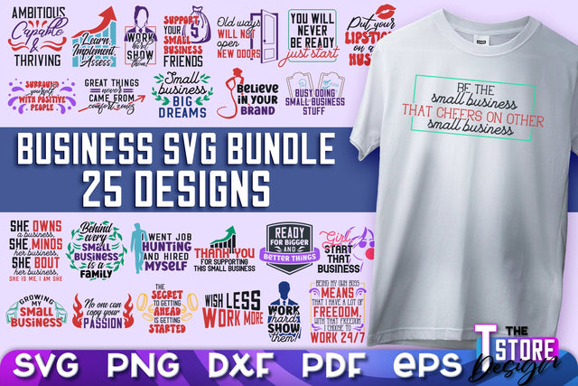Business SVG Design Bundle | Business Quotes SVG Design | Boss SVG v.2 SVG The T Store Design 