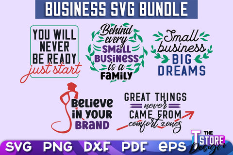 Business SVG Design Bundle | Business Quotes SVG Design | Boss SVG v.2 SVG The T Store Design 