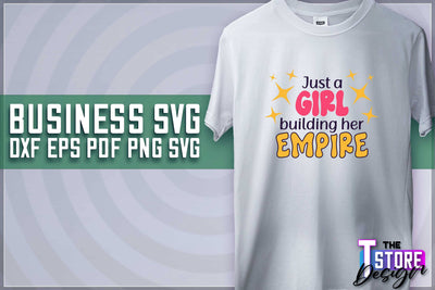Business SVG Design | Business Quotes SVG Design | Boss SVG v.1 SVG The T Store Design 