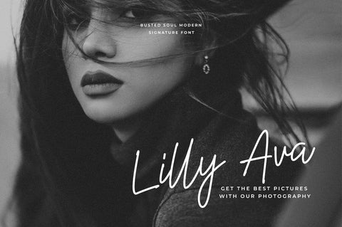 Busted Soul Signature Font Font Heinzel Studio 