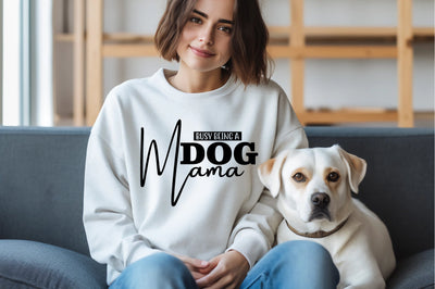 Busy Being a Dog Mama svg SVG orpitasn 