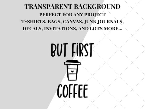 But First Coffee | Coffee PNG SVG Paige Cole Studio 