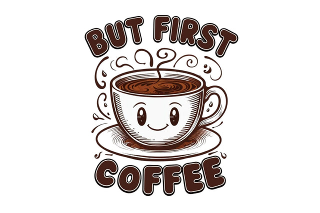 But First Coffee PNG SVG designartist 