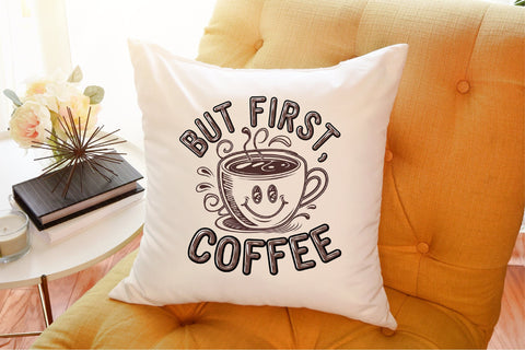 But First Coffee PNG SVG designartist 