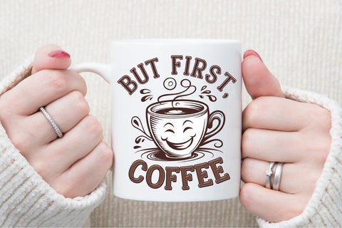 But First Coffee PNG SVG designartist 