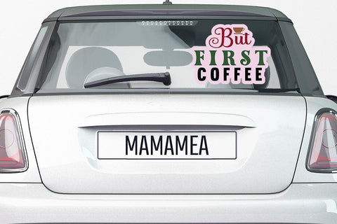 But first coffee SVG Angelina750 