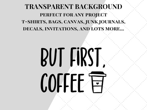 But First Coffee SVG | Coffee PNG SVG Paige Cole Studio 