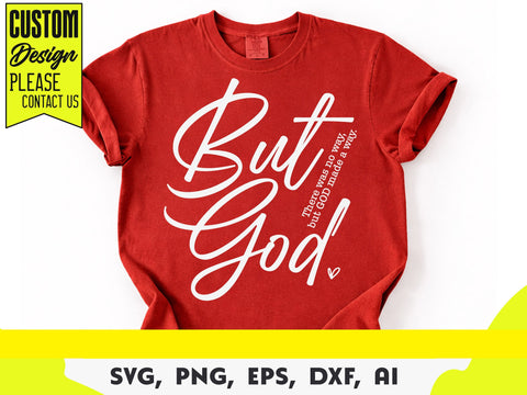 But God SVG, Christian Shirt Design SVG DesignDestine 