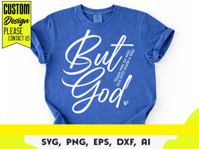 But God SVG, Christian Shirt Design SVG DesignDestine 