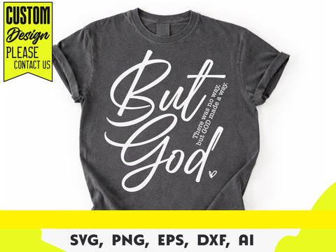 But God SVG, Christian Shirt Design SVG DesignDestine 