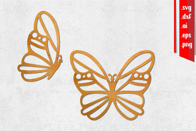 Butterflies Lasercut Decor Svg SVG zafrans studio 