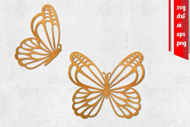 Butterflies Lasercut Decor Svg SVG zafrans studio 