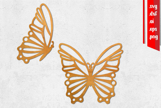 Butterflies Lasercut Decor Svg SVG zafrans studio 