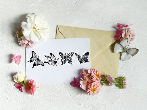 Butterflies SVG Design Set SVG HalieKStudio 