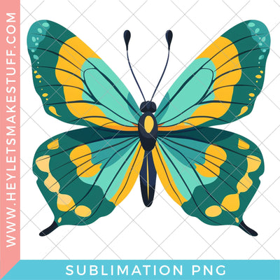 Butterfly 1 - Sublimation Sublimation Hey Let's Make Stuff 