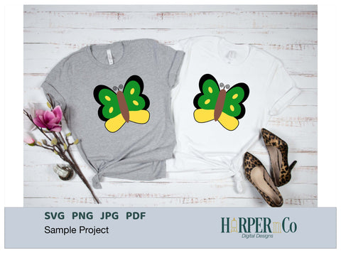 Butterfly 10 SVG PNG Cut EPS File SVG HarperNCo 