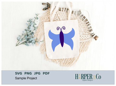 Butterfly 16 SVG PNG Cut EPS File SVG HarperNCo 