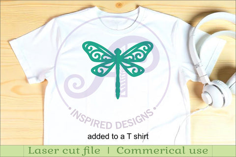 Butterfly and Dragonfly silhouettes laser cut out 3 SVG APInspireddesigns 