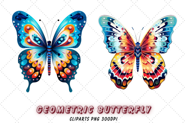 Butterfly Clipart Bundle | Watercolor Butterfly PNG Painted Butterflies, Perfect for Card Making, Printing, Paper Craft Sublimation FloridPrintables 