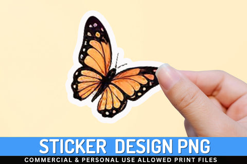 Butterfly clipart Sticker Design Sublimation Regulrcrative 