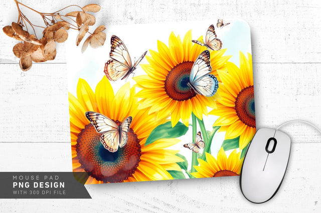 Butterfly Dreamscape Mousepad Sublimation Regulrcrative 