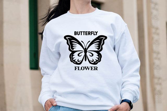 Butterfly flower SVG Angelina750 