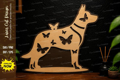 Butterfly Horse Design laser cut svg File SVG Regulrcrative 