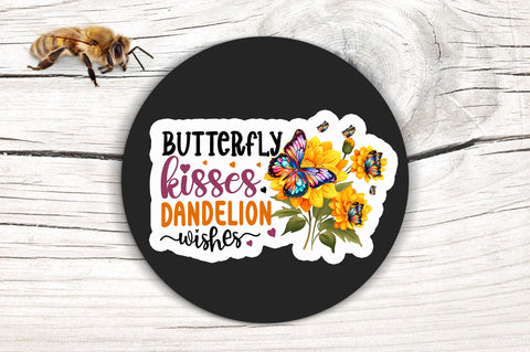 Butterfly kisses Sticker Design Sublimation Regulrcrative 