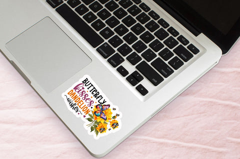Butterfly kisses Sticker Design Sublimation Regulrcrative 