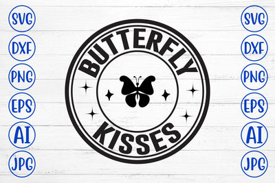 Butterfly Kisses SVG Cut File SVG Syaman 