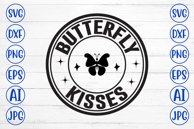 Butterfly Kisses SVG Cut File SVG Syaman 