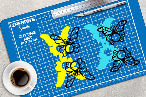 Butterfly Lollipop Holders 3D Paper zafrans studio 