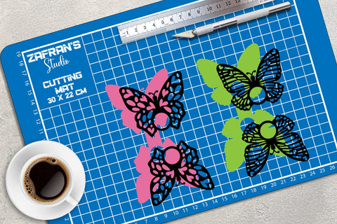 Butterfly Lollipop Holders 3D Paper zafrans studio 