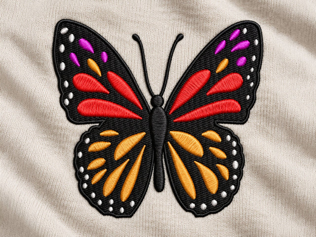 Butterfly Monarch Butterfly Embroidery, 4 Size, Patterns for Machine embroidery design, Butterfly Pattern Embroidery/Applique DESIGNS DesignDestine 