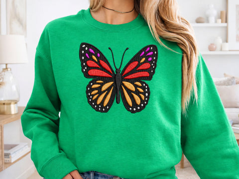 Butterfly Monarch Butterfly Embroidery, 4 Size, Patterns for Machine embroidery design, Butterfly Pattern Embroidery/Applique DESIGNS DesignDestine 
