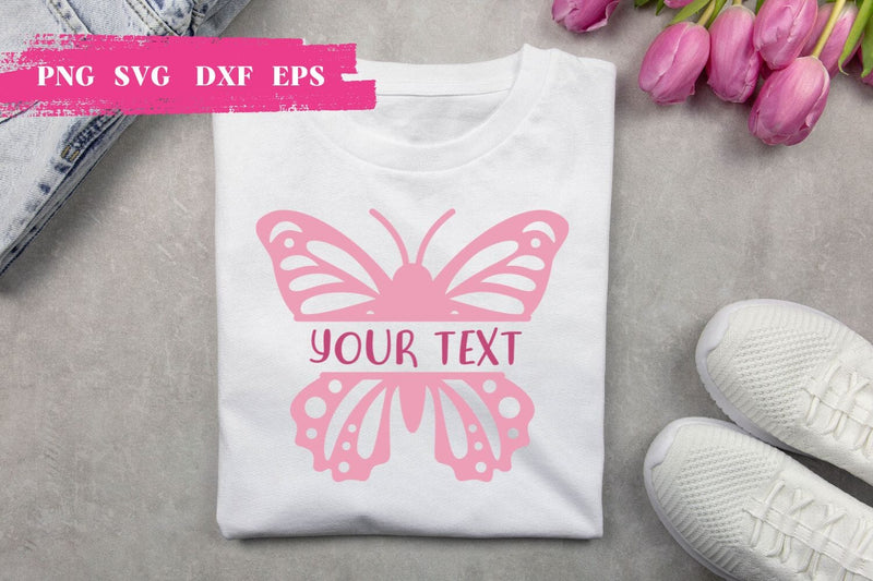 Butterfly Monogram SVG SVG SvgOcean 