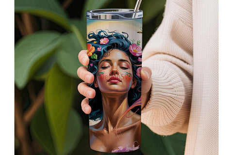 Butterfly Queen 20oz Tumbler Wrap Sublimation DesignSVG 