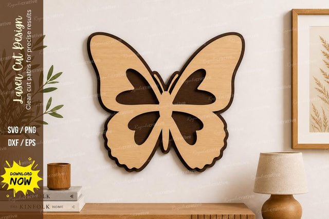 Butterfly Silhouette laser Cut svg Cutting file SVG Regulrcrative 