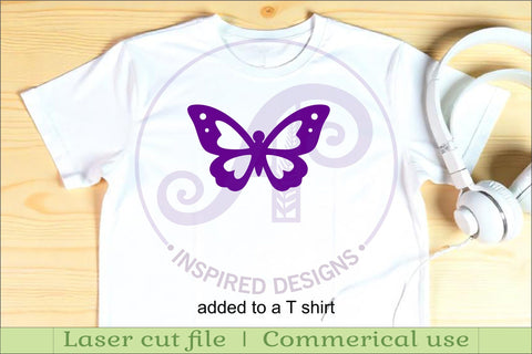 Butterfly silhouettes laser cut out 4 SVG APInspireddesigns 