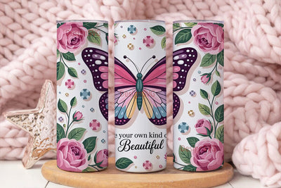 Butterfly Sparkle 20oz Tumbler Wrap Sublimation DesignSVG 