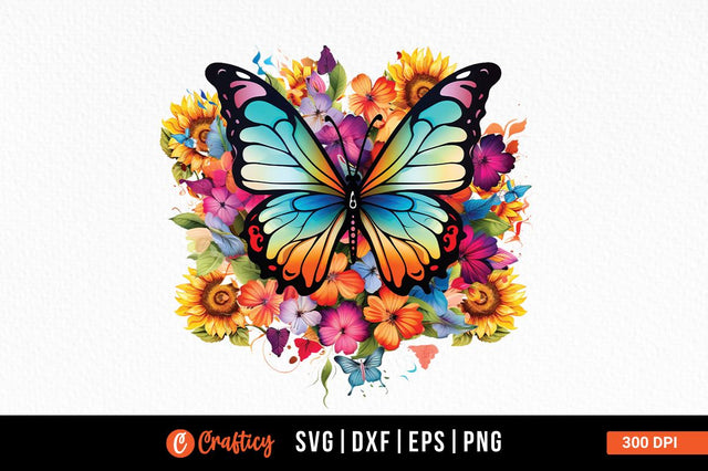 Butterfly Sublimation Sublimation Designangry 