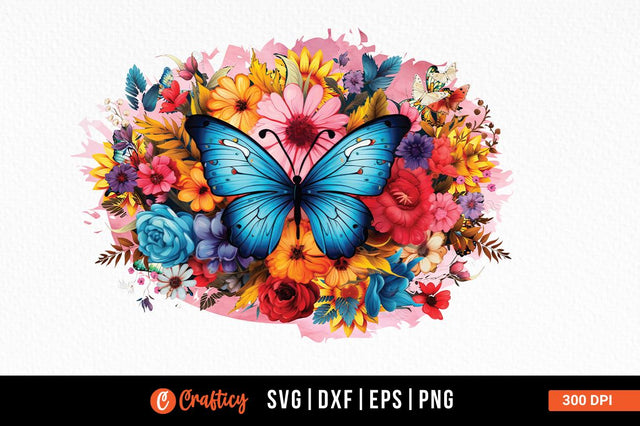 Butterfly Sublimation Sublimation Designangry 